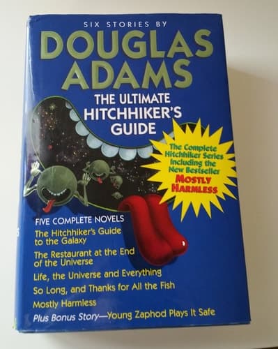 Movie poster for The Ultimate Hitchhiker's Guide (Hitchhiker's Guide to the Galaxy, #1-5)