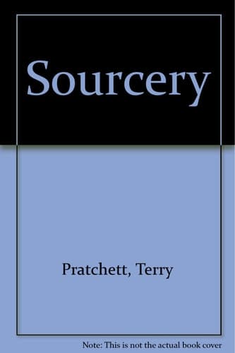 Movie poster for Sourcery (Discworld #5)