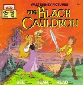 Movie poster for Walt Disney Pictures' The Black Cauldron