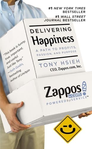Movie poster for Delivering Happiness: A Path to Profits, Passion, and Purpose