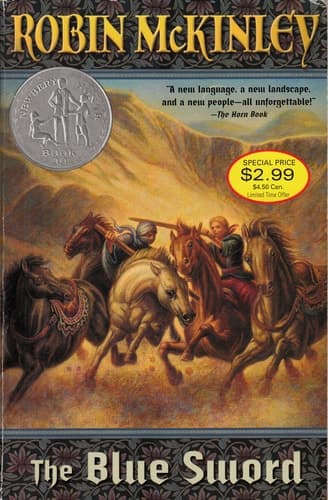 Movie poster for The Blue Sword
