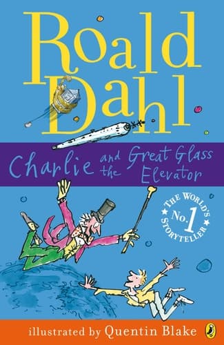Movie poster for Charlie and the Great Glass Elevator (Charlie Bucket, #2)